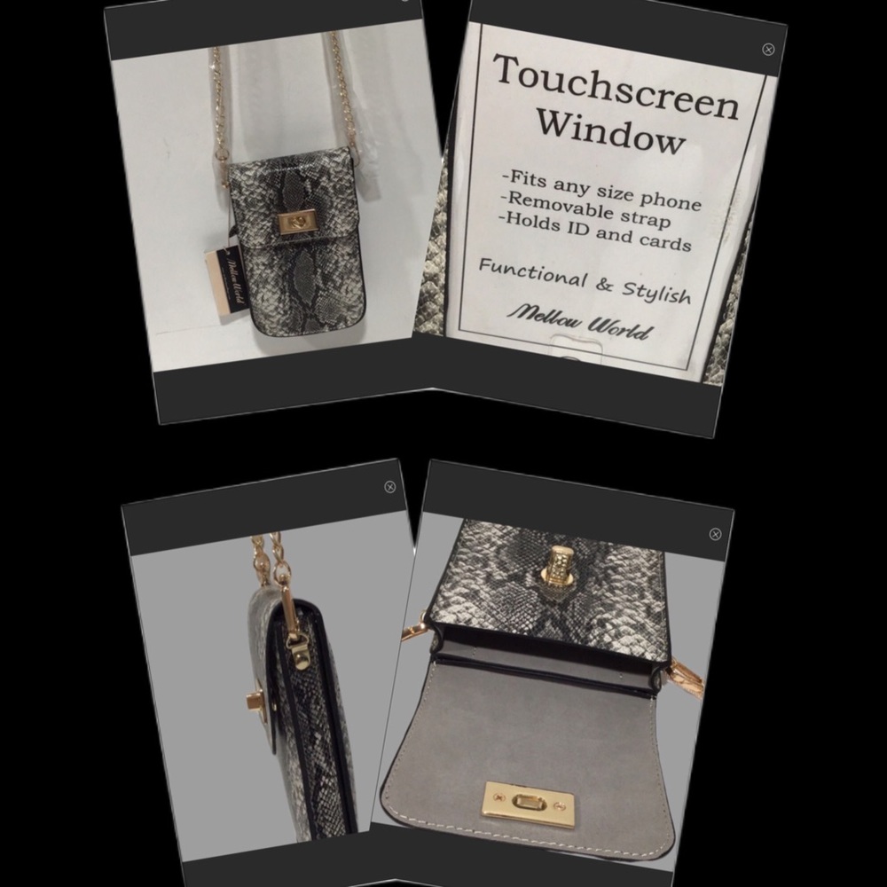 NEW Mellow World Vegan Crossbody Phone Bag